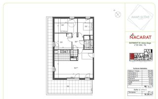  Appartement à vendre 4 pièces 86 m²