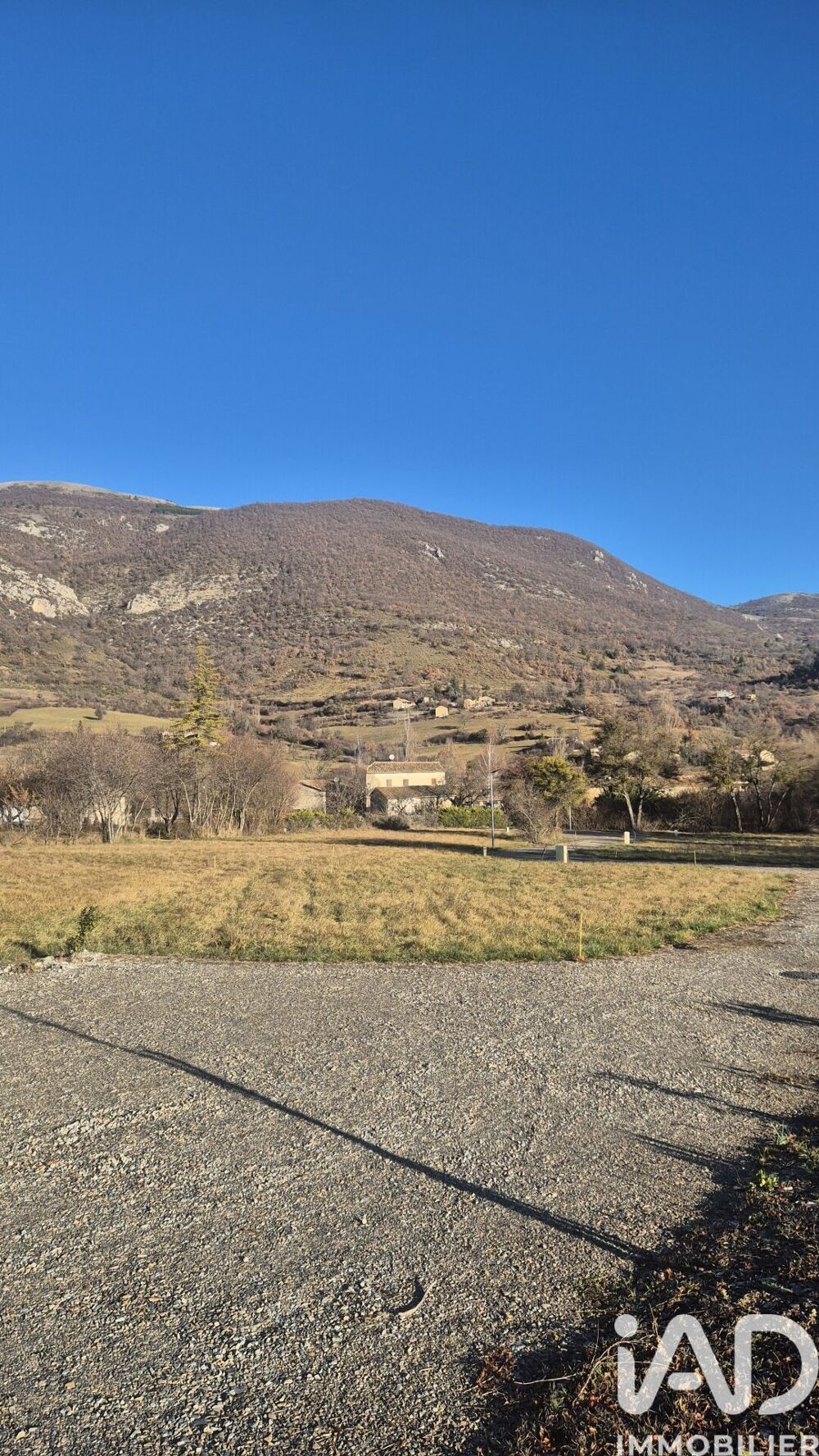 Vente Terrain Vente Terrain à bâtir 531 m&sup2; Les omergues