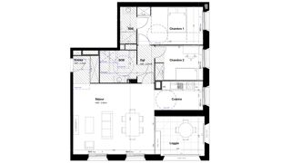  Appartement à vendre 3 pièces 78 m²