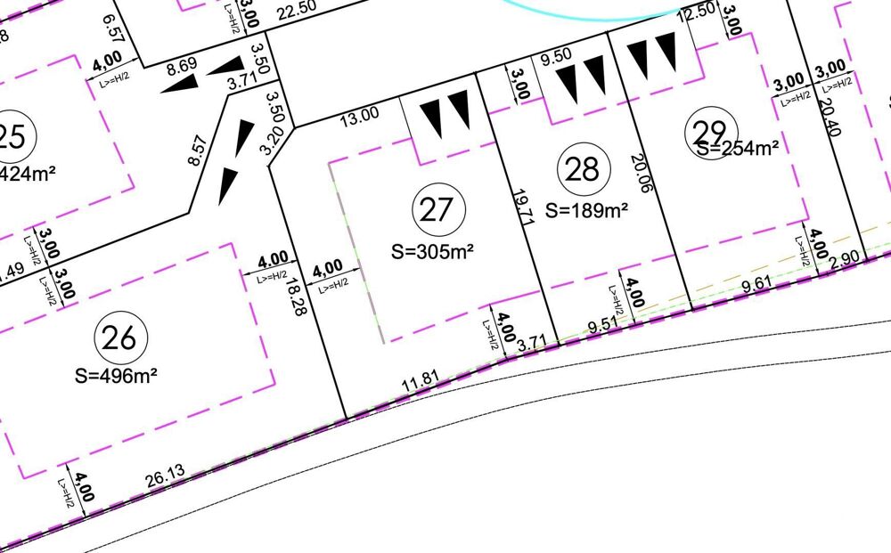 Vente Terrain Vente Terrain 305 m&sup2; Villemolaque