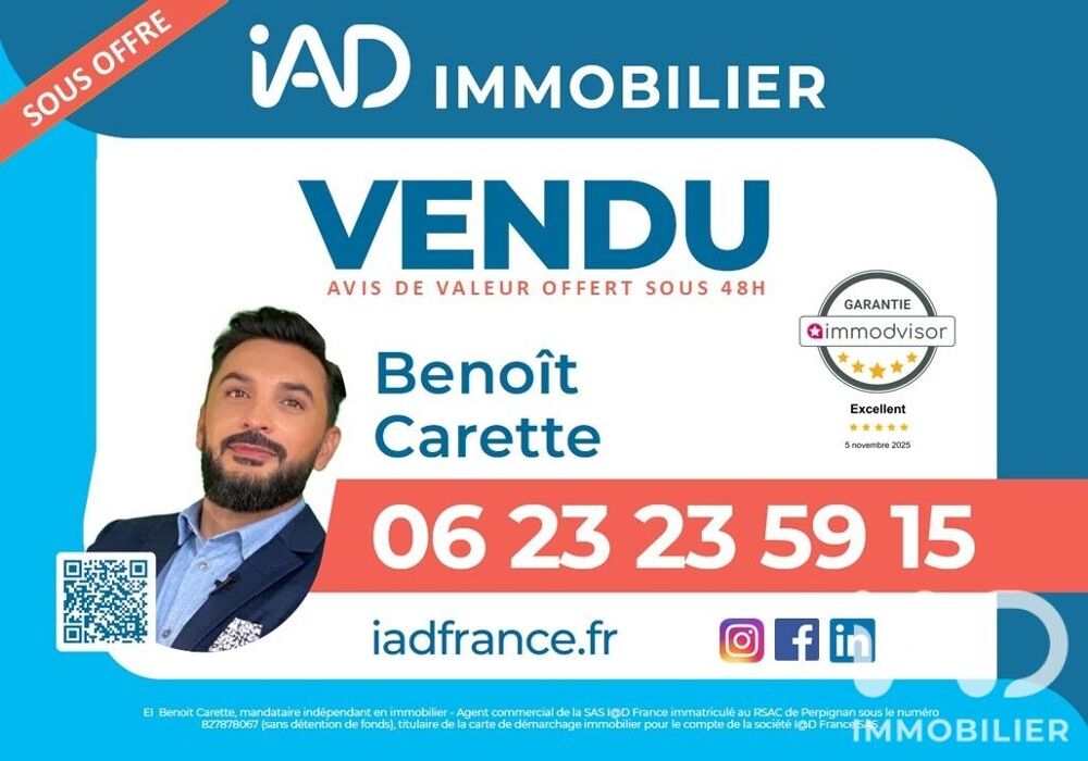 Appartement 2 pièces 44 m² · à Narbonne · 44 m² · 107 000 €