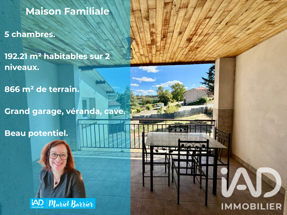 Vente Maison Vente Maison/villa 8 pièces Soleymieux