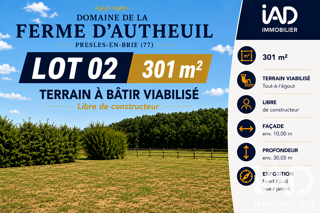  Terrain à vendre 301 m²