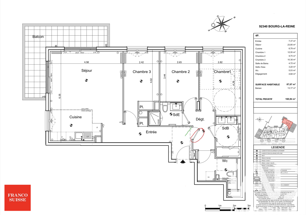 � vendre  Appartement Bourg-la-Reine (92340)