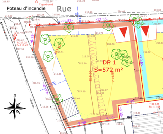  Terrain � vendre 572 m�