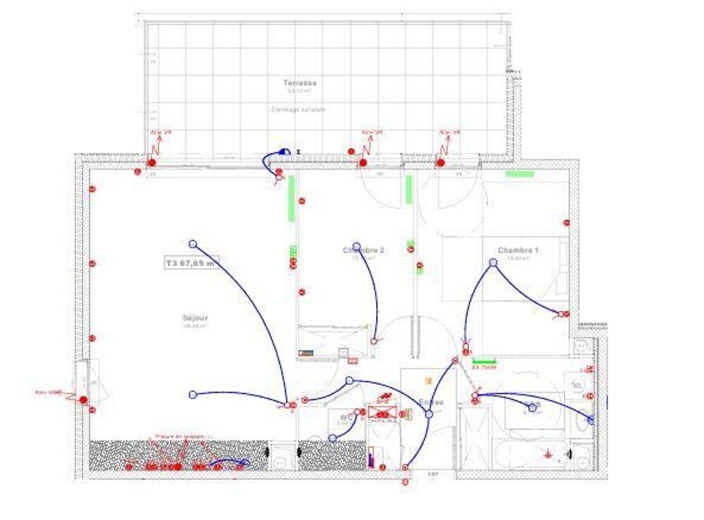 Vente Appartement 3 pièces