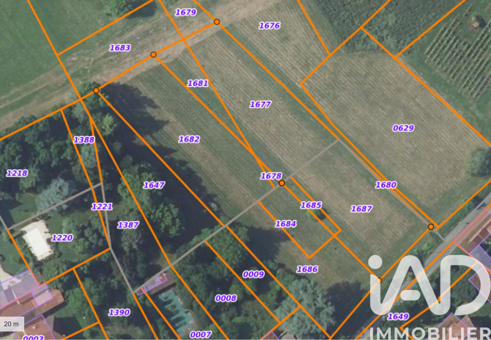 Vente Terrain Vente Terrain 7 223 m&sup2; Grézels