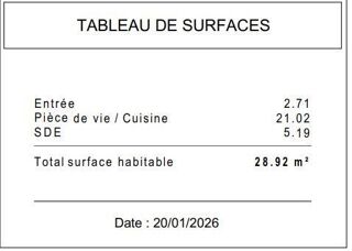  Appartement � vendre 2 pi�ces 31 m�