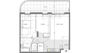  Appartement à vendre 3 pièces 60 m²