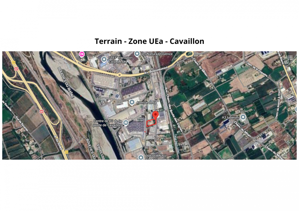 Vente Terrain Vente Terrain 4 914 m&sup2; Cavaillon