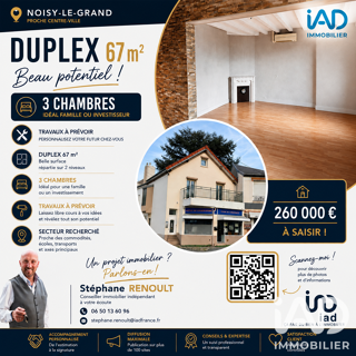  Appartement à vendre 4 pièces 66 m²