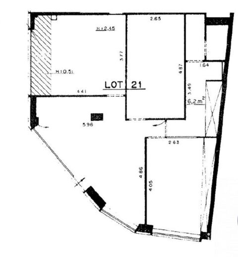   Location Boutique/Local commercial 75 m&sup2; 