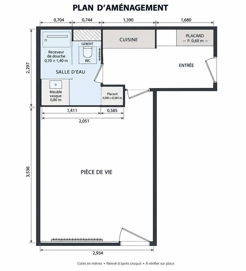 Vente Appartement 1 pièce