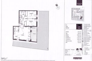  Appartement à vendre 3 pièces 62 m²