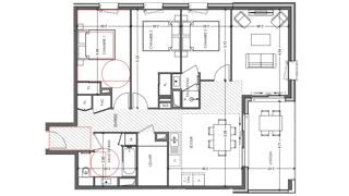  Appartement à vendre 4 pièces 90 m²