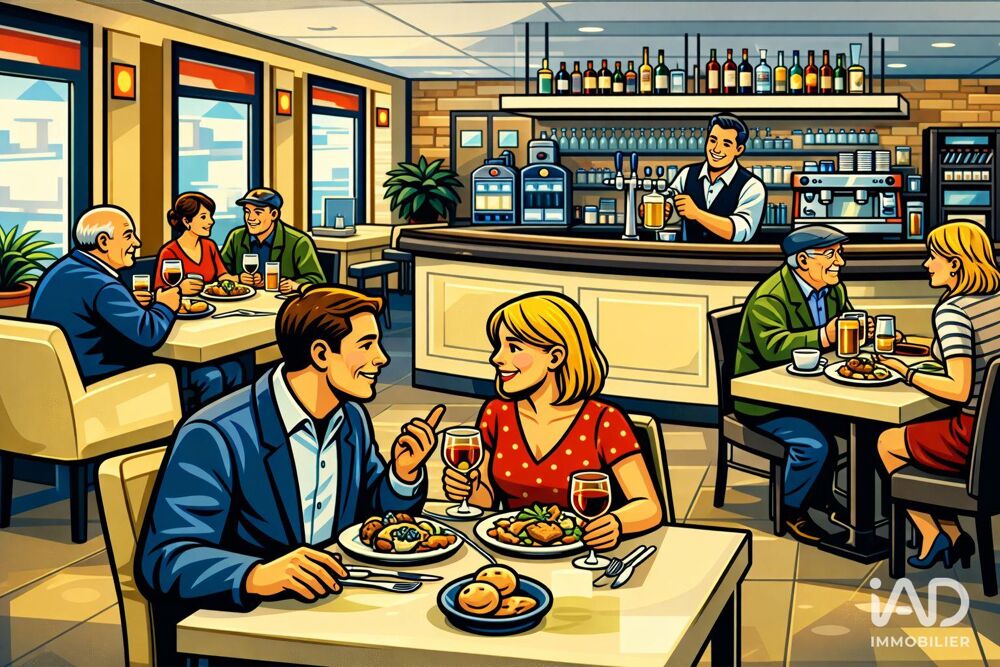   Vente Bar-brasserie 85 m&sup2; 