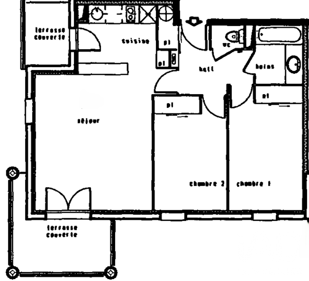 Vente Appartement Vente Appartement 3 pièces Colomiers
