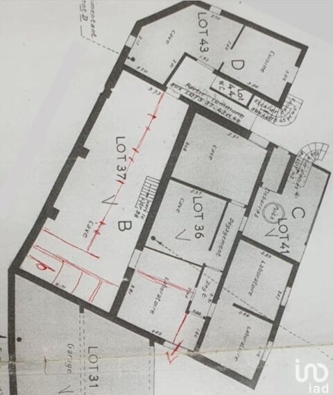  Vente Murs commerciaux 193 m&sup2; 