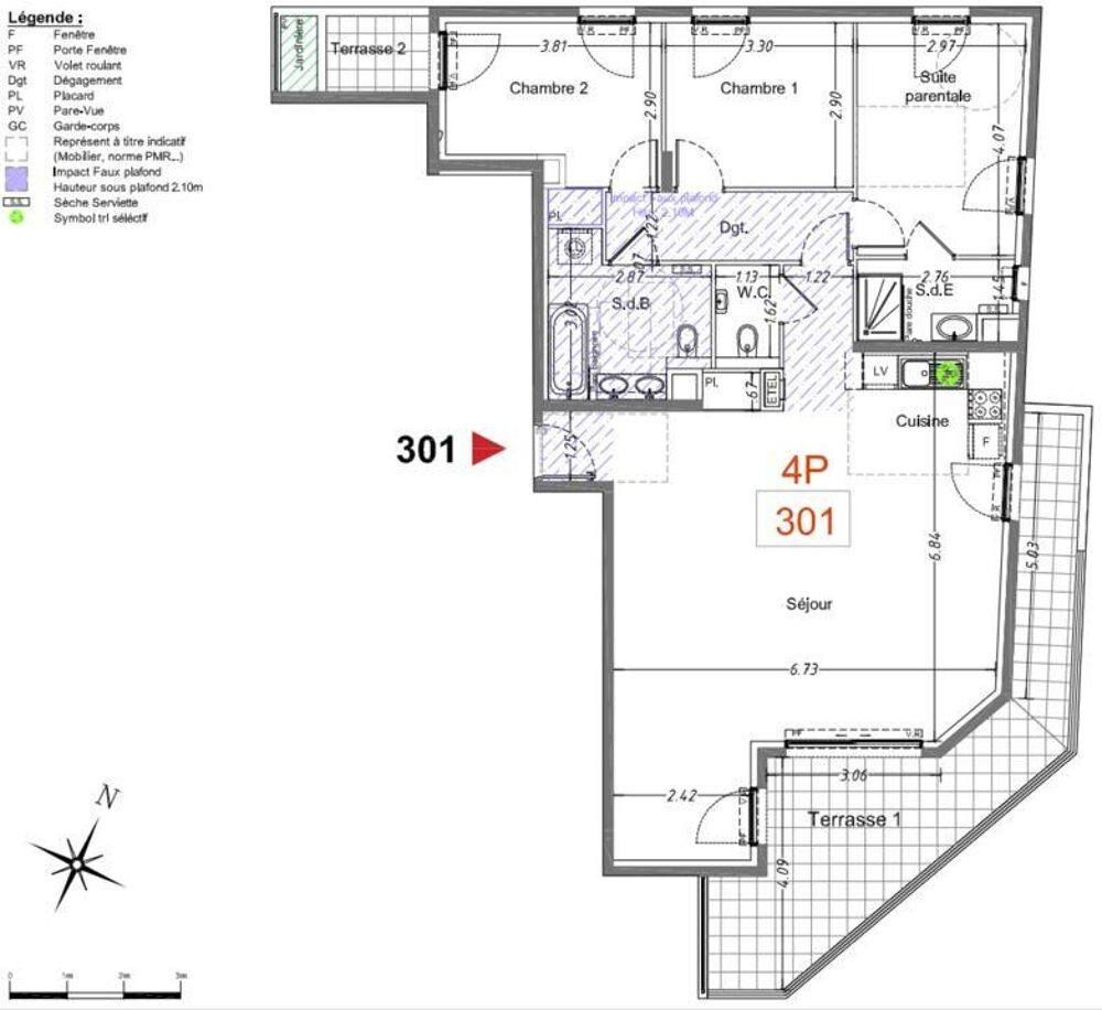 Vente Appartement Vente Appartement 4 pièces Cagnes-sur-mer
