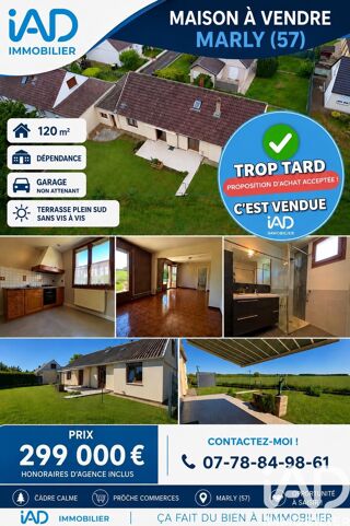  Maison � vendre 4 pi�ces 120 m�