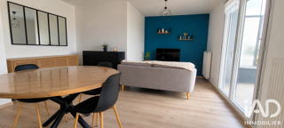  Appartement à louer 3 pièces 61 m²