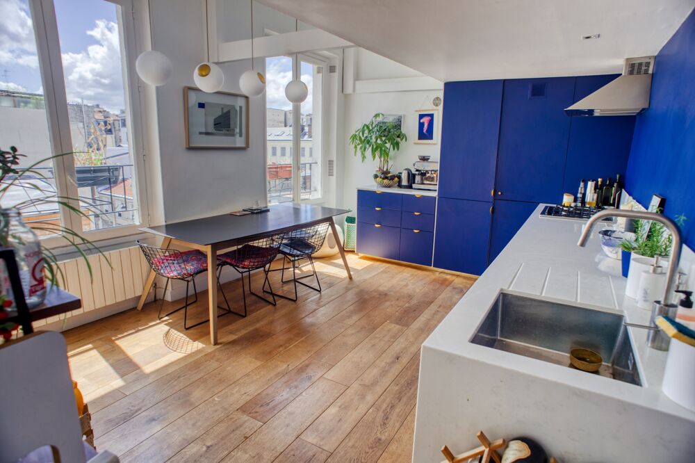 Vente Appartement Loft au coeur du Faubourg du Temple au calme et sans vis-à-vis Paris 11