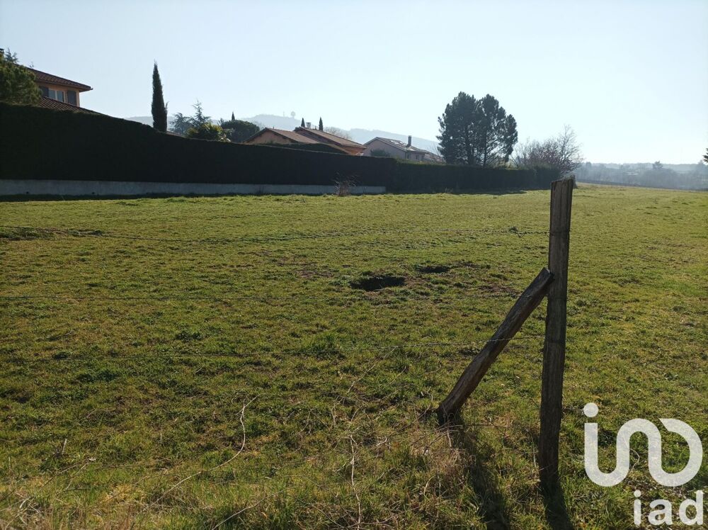 Vente Terrain Vente Terrain à bâtir 1 119 m&sup2; Lissieu