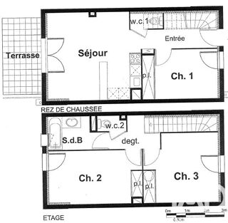  Maison � vendre 4 pi�ces 71 m�