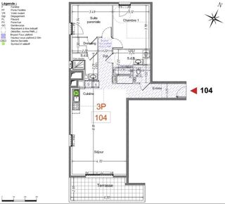  Appartement à vendre 3 pièces 85 m²