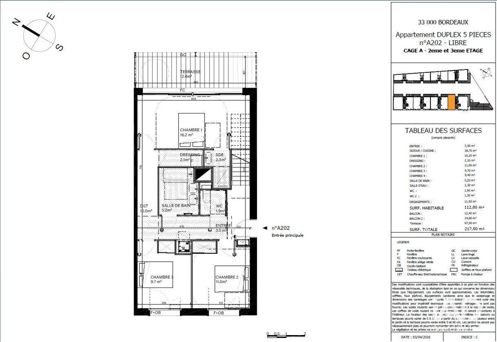 Vente Appartement Vente Appartement 5 pièces Bordeaux