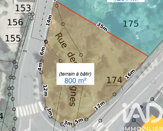 Terrain � vendre 800 m�