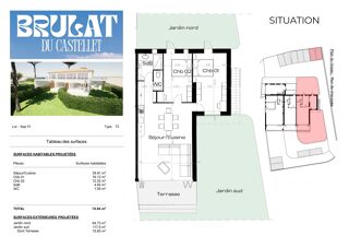  Appartement à vendre 3 pièces 75 m²