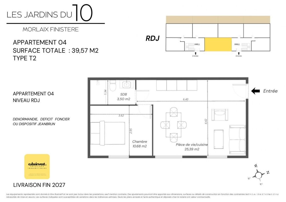 Vente Appartement 2 pièces