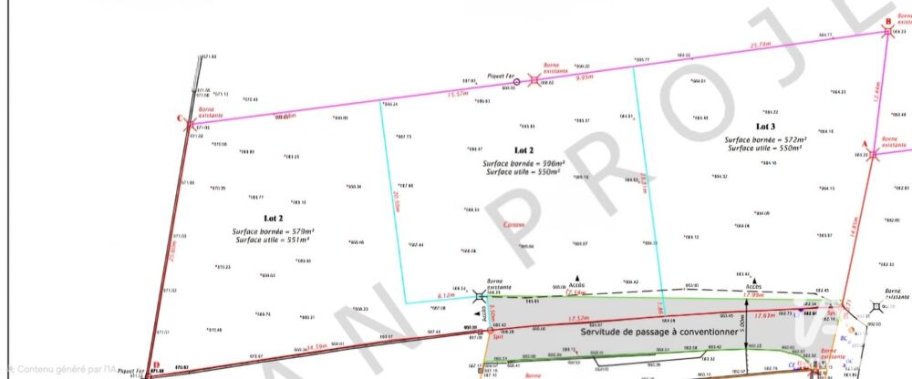vente Terrain - 550 m² Le Tampon (97430)