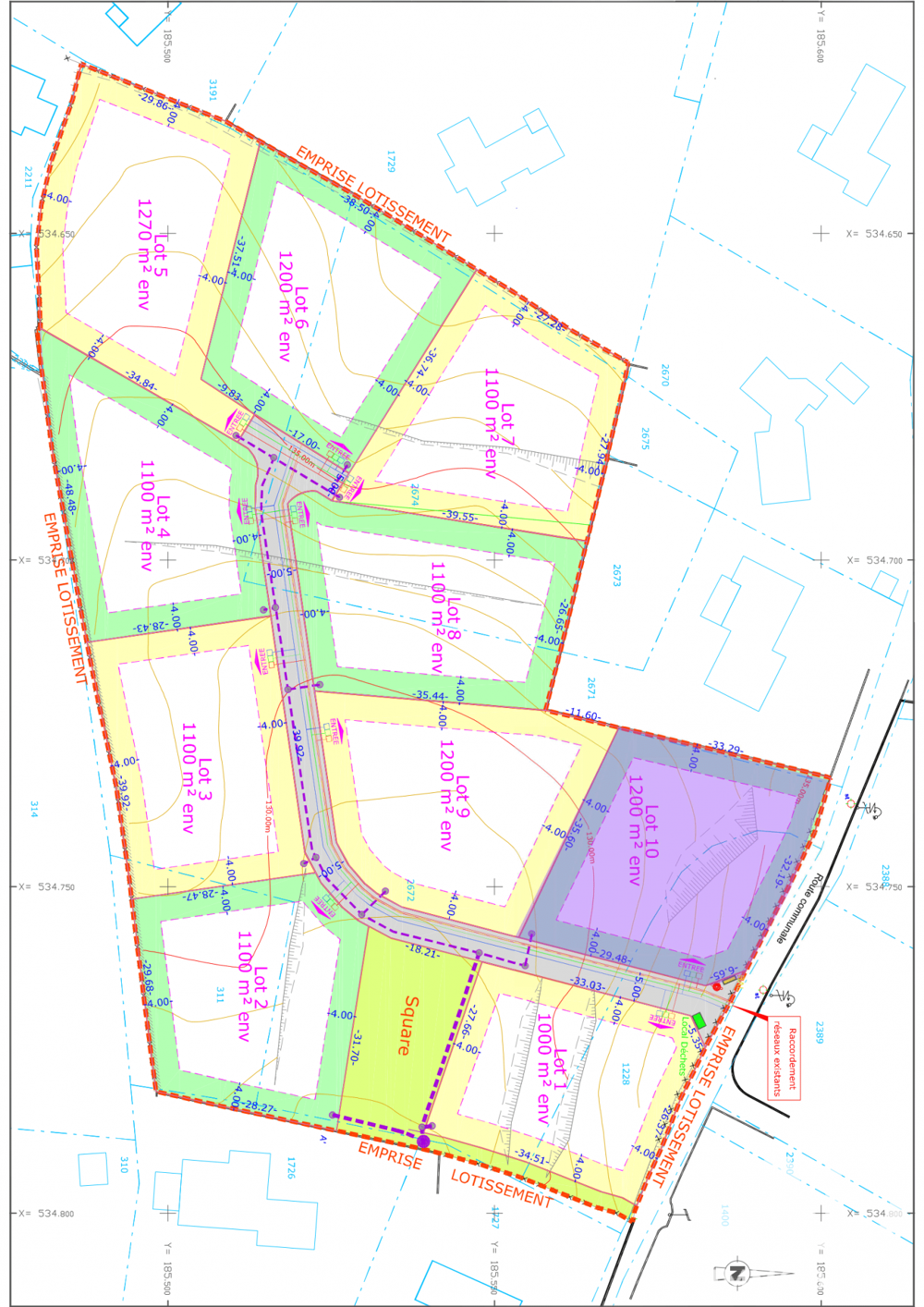 Vente Terrain Vente Terrain 1 200 m&sup2; Afa