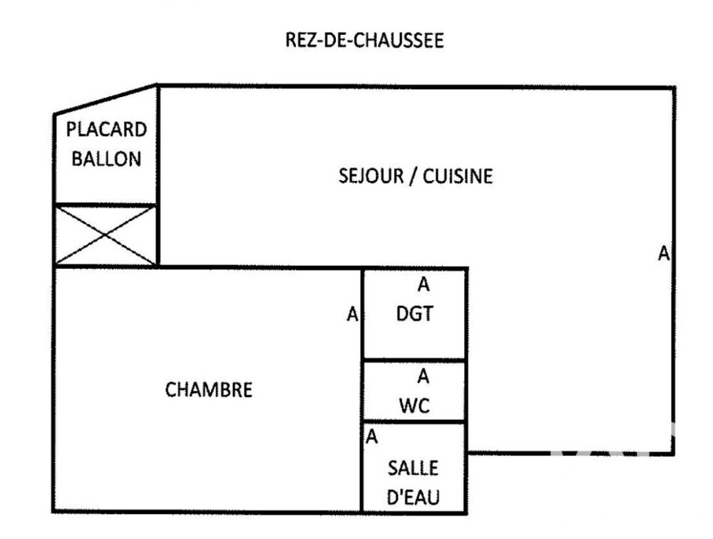 Vente Appartement 2 pièces