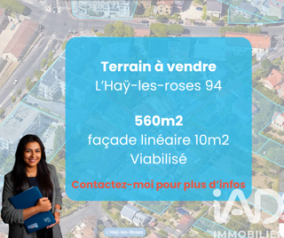  Terrain � vendre 560 m�