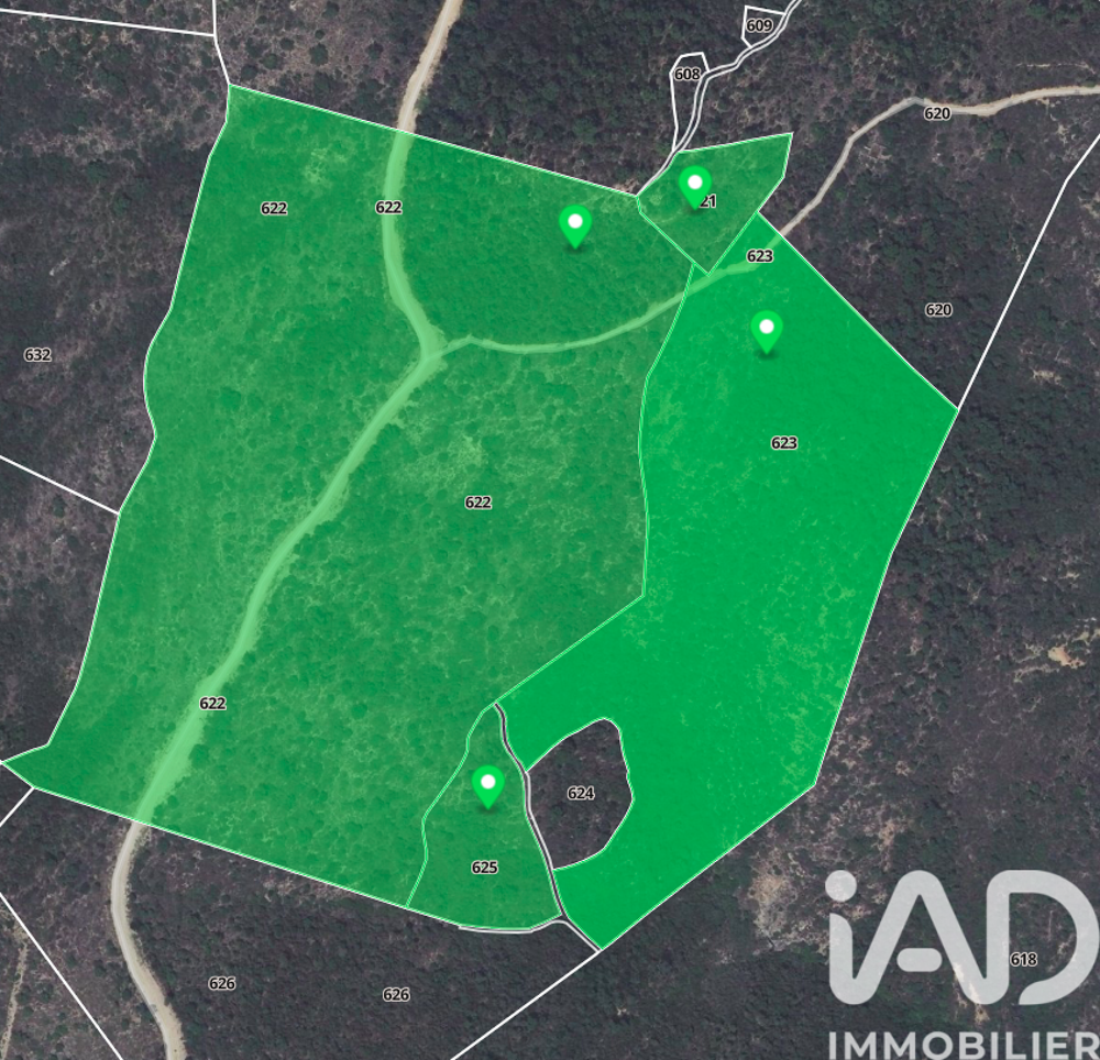 Vente Terrain Vente Terrain 78 901 m&sup2; Vidauban