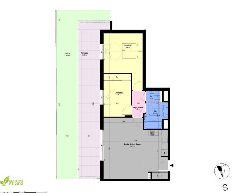 Vente Appartement 3 pièces