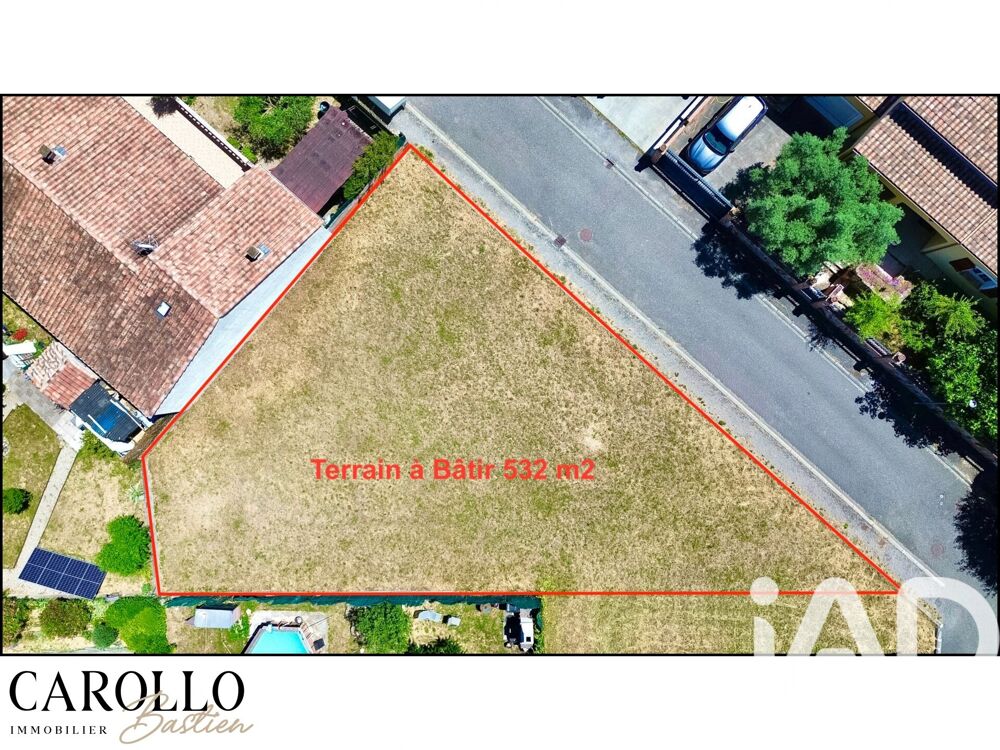 Vente Terrain Vente Terrain 532 m&sup2; Limoux