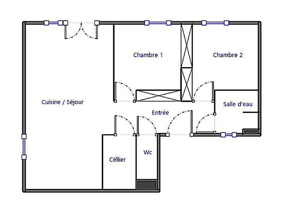 Vente Appartement Vente Appartement 3 pièces Marcheprime