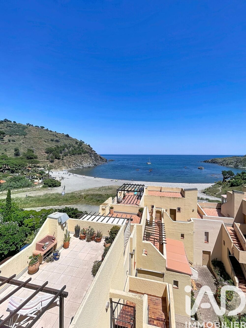 vente Appartement - 1 pièce(s) - 17 m² Cerbère (66290)