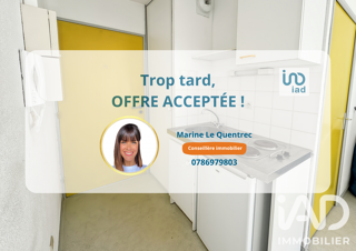  Appartement à vendre 1 pièce 15 m²