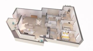 Appartement à vendre 4 pièces 101 m²