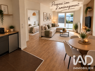  Appartement à vendre 2 pièces 34 m²