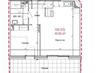  Appartement à vendre 2 pièces 49 m²