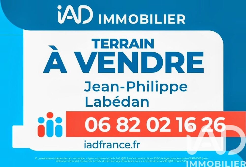 Vente Terrain Vente Terrain à bâtir 4 115 m&sup2; Bourlens