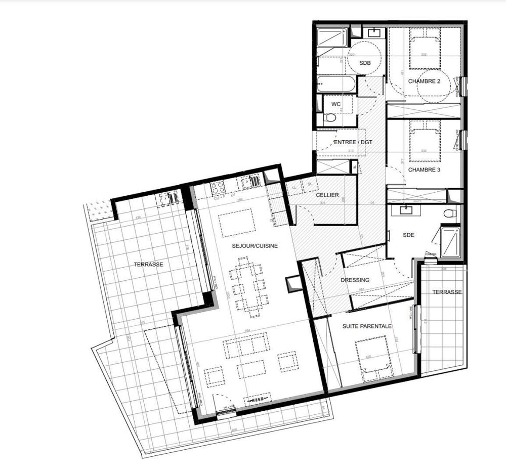Vente Appartement 4 pièces