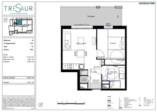  Appartement � vendre 2 pi�ces 40 m�