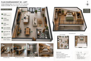  Appartement à vendre 1 pièce 66 m²